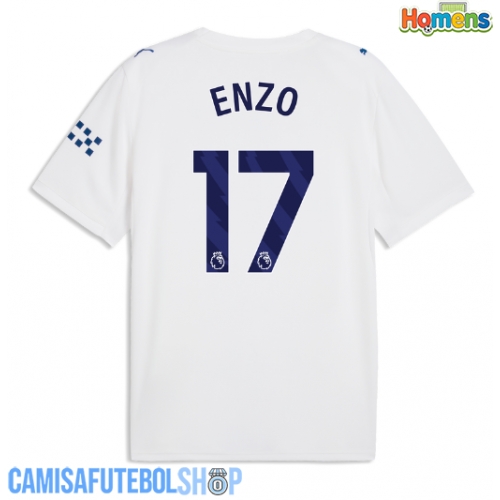 Camisa de time de futebol Manchester City Enzo Fernandez #17 Replicas 3º Equipamento 2026-27 Manga Curta